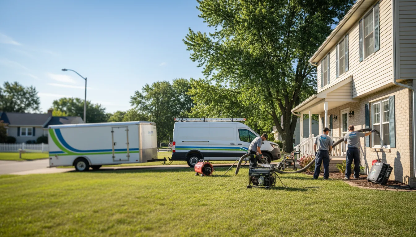 Flooded Basement Restoration And Cleanup With Repair in Lusk, WY near me